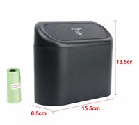 TEMU Papelera Coche con Basura Auto Contenedor Residuos para Puerta Asiento Trasero Accesorios