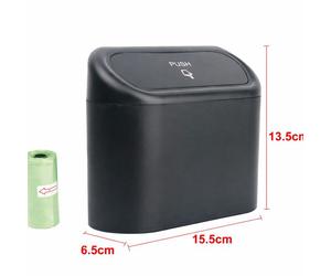 TEMU Papelera Coche con Basura Auto Contenedor Residuos para Puerta Asiento Trasero Accesorios