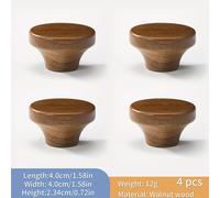 TEMU Paquete de 1/2/4 piezas de de madera modernos y fáciles para puertas de armarios, cajones, gabinetes, para muebles, zapateros
