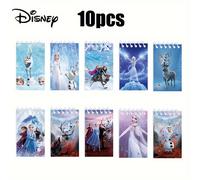 TEMU Paquete de 10 cuadernos de Elsa con diseño en - Encantadores diseños de dibujos animados con Elsa, Anna, Olaf y , perfectos para , o como regalos, regalos de Navidad o , cuaderno escolar