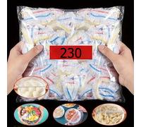TEMU Paquete de 230 láminas grandes de film elástico transparente - Film plástico para cocina, nevera, pícnic, , verduras, carne, postres - higiénico