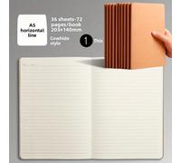 TEMU Paquete de 3 cuadernos A5 de tapas blandas amarillas con rayas, tapas negras blandas y encuadernación cosida, cuadernos de taquigrafía para uso de oficina y estudio