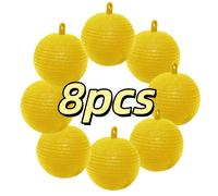 TEMU Paquete Múltiple de Bolas Adhesivas Colgantes para Atrapar Moscas; No Tóxicas Frutales; para Usar Sin Electricidad; Adecuadas para Atrapar Plagas en Cocinas, Jardines, Huertos y Más