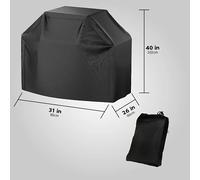 TEMU para parrilla de gas de , 1 pieza, poliéster de fácil colocación/retirada, para parrilla de exterior, fundas para parrillas de de exterior