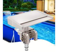 TEMU para piscina elevada, caída de agua , para piscinas elevadas, adiciones para piscinas elevadas, fuente de piscina para enfriamiento y relajación, decoración para exteriores, piscina