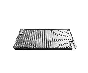 TEMU Parrilla reversible de hierro fundido de 1 pieza, sartén para para cocina coreana y uso en interiores/exteriores - Compatible con estufas de gas, eléctricas y de (varios tamaños)
