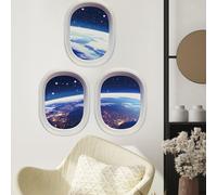 TEMU Pegatina decorativa para ventanas, , comedor, baño, dormitorio, adhesivo de PVC removible