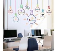 TEMU Pegatinas de pared con de equipo, de , calcomanías decorativas para oficina, salas de reuniones, dormitorios y fondos de estar