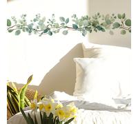 TEMU Pegatinas de pared de hojas verdes , decoración de , dormitorio, estudio, comedor, pinturas autoadhesivas, murales de PVC removibles