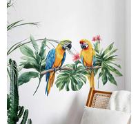 TEMU Pegatinas de pared de loros, decoración para , comedor, baño, dormitorio, pegatinas de pared de PVC removibles