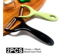 TEMU Pelador de de acero inoxidable para , 2 piezas, herramienta de cocina de preparación rápida y