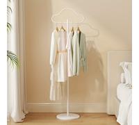 TEMU Perchero de pie moderno, minimalista para dormitorio y , perchero para ropa de en interiores, resistente de hierro con base redonda