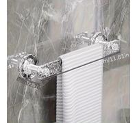 TEMU Perchero de Toallas Acrílico - Organizador para Baño en la Pared sin Taladro con Múltiples Ganchos, Diseño Durable y Plástico Moderno que ahorra