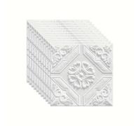 TEMU piezas 35x35 cm/13.78x13.78 pulgadas, 3 mm de grosor, pegatinas 3D para pared y techo autoadhesivas impermeables xpe, decoración anticolisión para baño, dormitorio y paredes de