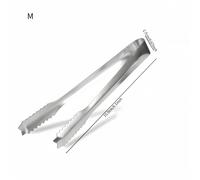 TEMU Pinzas de Acero Inoxidable, Pinzas Prácticas para y Frutas, Pinzas Multifuncionales para Hielo, Café Helado, Buffet y BBQ, Utensilios de Cocina
