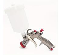 TEMU Pistola de Pintura LVLP R500 | Kit de Pistola de Pintura de de 1.3mm para Coches y Hogar, Pulverizador de Aerógrafo a Base de Agua
