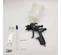 TEMU Pistola de pulverización NTOOLS HVLP, pistola de aire con boquilla de acero inoxidable de 1.3 mm y depósito de 600 ml, pintura profesional por para automóviles, , muebles y pintura de .