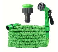 TEMU Pistola de riego de funciones, pistola rociadora de jardín, cabezal de ducha multiusos, pistola de agua para de autos, con manguera de jardín extensible