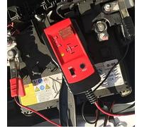 TEMU Probador de batería de coche de 12 V / Probador de relé electrónico con pinza, para pruebas de batería, batería no incluida, herramienta de diagnóstico de relé automotriz