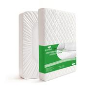 TEMU Protector Colchón 150 Impermeable 150 x 200 Transpirable y Ajustable | Protector de Colchón 150 x 200 cm contra Líquidos y Manchas | Cubre Colchón 150 x 200 Impermeable
