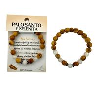 TEMU Pulsera Palo Santo y - Limpieza física, emocional y a las malas