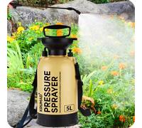 TEMU PULVERIZADOR DE PRESIÓN MANUAL KRUMAD 5L CON LANZA , ROCIADOR DE JARDÍN PARA RIEGO Y TRATAMIENTO DE PLANTAS, SPRAY AGRÍCOLA Y DE JARDÍN DE PRECISIÓN