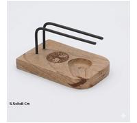 TEMU Quemador madera de Palo santo 11 x 5.5 x 8 cm , Ideal para hogar, decoracion , regalo.