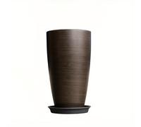 TEMU redonda de resina gruesa texturizada con redonda de 21 pulgadas, de para suelo, grande para árbol de la , ave para oficina, grande para Monstera, regalo de jardinería, decoración del hogar