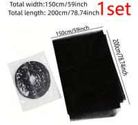 TEMU Rejilla Antimosquitos Autoadhesiva de Fácil Corte para Ventanas - 1 Juego, Material Duradero