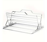 TEMU Rejilla de asador giratorio ajustable, plegable para horno, parrilla para hornear y asar