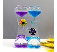 TEMU Reloj de Arena , Molinillo Decorativo con de de Melocotón, Herramienta Relajante, Regalo de , Pieza Artesanal para Todas