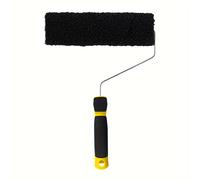 TEMU Rodillo de masilla individual de 25 cm con mango - Rodillo de yeso de limpieza y aplicación fácil de masilla para un acabado elegante