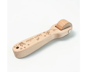TEMU Rodillo pellizcador de madera, 1 pieza, herramienta de costura, rodillo para costuras, rodillo para acolchar, rodillo para papel tapiz con mango ergonómico para costura de bricolaje
