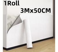 TEMU Rollo 1 de Papel Tapiz Térmico Autoadhesivo e Insonorizado - Paneles Resistentes al , Fáciles de Instalar y Reemplazar, Diseño de Empalme Aleatorio, Adecuado para la Decoración del Hogar