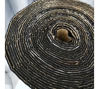 TEMU Rollo de espuma aislante autoadhesiva de densidad de 600 cm de largo - para techos, insonorización de dormitorios y reducción de y ruido - 0.5 cm x 50 cm x 600 cm, 1 . Negro