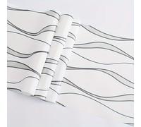 TEMU Rollo de Papel Tapiz Moderno 3D con Ondas de Agua No Autoadhesivo - Fácil de Pegar y , para , Cocina, Dormitorio, Decoración de Dormitorios y Renovación de Muebles, 53x950cm, No Tejido, Papel de