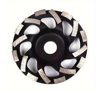 TEMU Rueda de de diamante prémium de 12.7 cm - Disco de esmerilado versátil para hormigón, piedra, azulejos y mampostería - Lijado rápido con ventilación de polvo, se a estándar