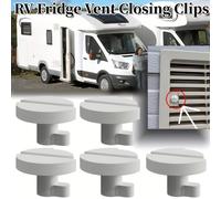 TEMU RV - Cubierta de ventilación/Abrazadera para refrigerador doméstico, Repuestos para nevera de RV, No requiere energía, Sin batería