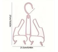 TEMU Secador de zapatos de plástico , gancho engrosado, organizador de zapatos colgante que ahorra para y lavandería, tendedero de montaje versátil