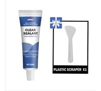 TEMU Sellador Transparente Multiusos Impermeable Adhesivo Transparente para Reparación del Hogar Vidrio Madera Cerámica Metal