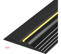 TEMU Sello Inferior Universal para Puertas de Garaje de 16.5 Pies, Cinta de de Autoadhesiva de Reemplazo, Material de Goma para Sello Inferior de Puertas de Garaje