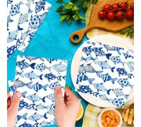 TEMU Servilletas de Papel Desechables con de Ballena Azul de 40 Piezas - Suministros para Fiestas de Calidad para , Picnic y Decoraciones Festivas por DESIGN