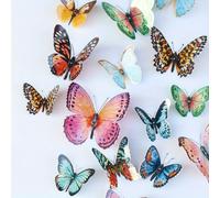TEMU Set de 36 Adornos de Mariposas de Acuarela Coloridas - Perfectos para , San Valentín y Decoraciones de , con Diseños Realistas 3D, Brillantes y Fácil Colgante para Rápidamente de la Foto Rueda