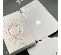 TEMU Set de 54 cartas coleccionables K- 3D Retro Edición - Colección del 5º aniversario con diseño , glitter láser, ideal para , graduación, Halloween, Navidad, San Valentín o regalos de