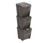 TEMU Set de cubos de basura - papelera de reciclaje 25/35L