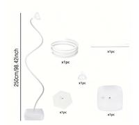 TEMU Set, Soporte para Globos , Soporte de Plástico para Globos, 1.5M/2.5M, Kit de de Globos para de de Boda, Suministros Decorativos para de , Soporte para Globos para Decoración de de Baby Shower