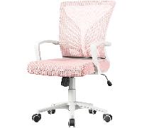 TEMU Silla ergonómica ajustable Costoffs con cojín de asiento acolchado Silla ejecutiva de oficina con función de para oficina y estudio