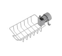 TEMU Soporte de Acero Inoxidable para Esponja de Grifo de Cocina, Organizador de Jabonera para Ducha, Fregadero para Almacenamiento de Esponja, Jabón y Cepillo, etc