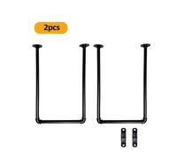 TEMU Soporte de almacenamiento para techo de estilo industrial americano , estilo retro, soporte de tubo de hierro , montaje en techo fácil de instalar para colgar con kit de montaje