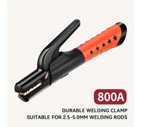 TEMU Soporte de electrodos de soldadura de , mordaza de ranura para varillas de soldadura de resistencia para cable de 20 pulgadas